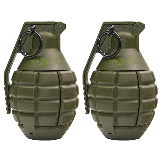 CS Grenade Tactical Toys Hand Grenades Plastic Airsoft Rival Battle Game Refill Toy for Outdoor CS Game Cosplay Accessories Gift 14+