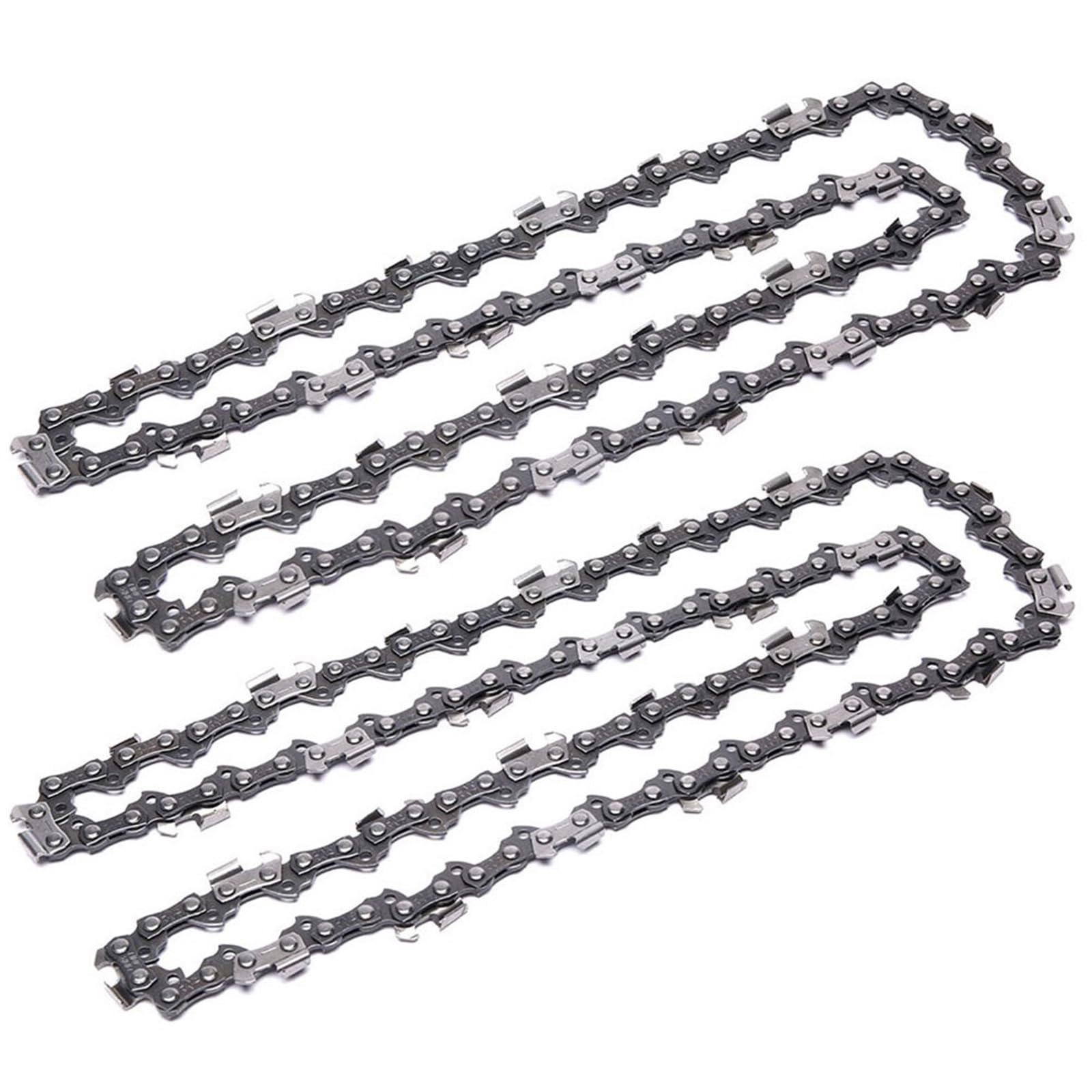 Accesorios para motosierras, Cadenas de Repuesto for Motosierra, 16 Pulgadas, 57 eslabones, Paso LP 3/8", Calibre 0,050, Paquete 2(57dl 16in 2pc)
