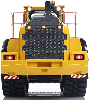 US in Stock, MTRC 1/14 RC Hydraulic Loader E260L RTR Model Metal Radio Control Heavy Machine Truck Construction Vehicles ST8 Radio Battery Light Sound System Hobby Grade Model for Adult