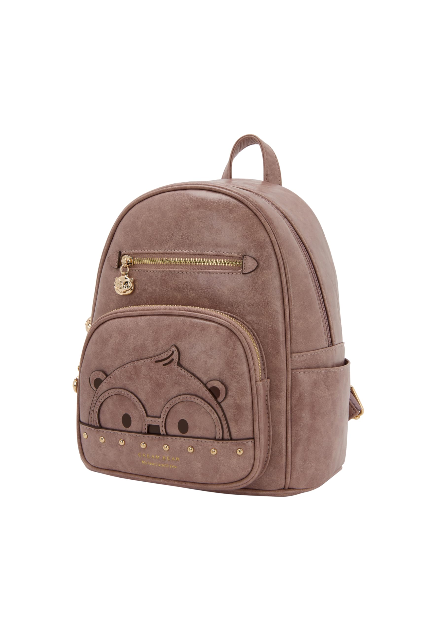 myMo pop Cream Bear plecak dziewczęcy, różowy, jeden rozmiar, rose, jeden rozmiar