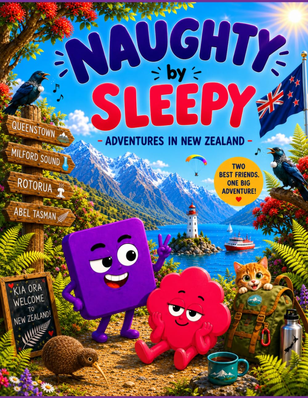Naughty by Sleepy: Adventures in New Zealand