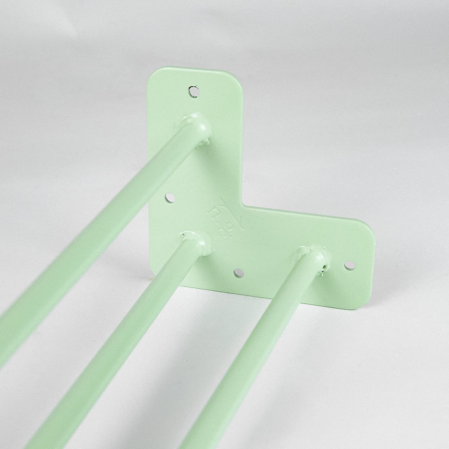 Set di 4 gambe in acciaio blu chiaro, robuste e moderne gambe da tavolo industriali per scrivania e tavolo da pranzo fai da te, eleganti decorazioni per la casa e miglioramenti dei mobili