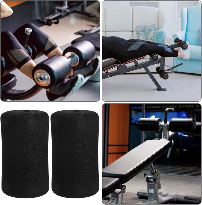 Fundas de rodillo de espuma Mipcase 4 piezas para gimnasio miniatura 8