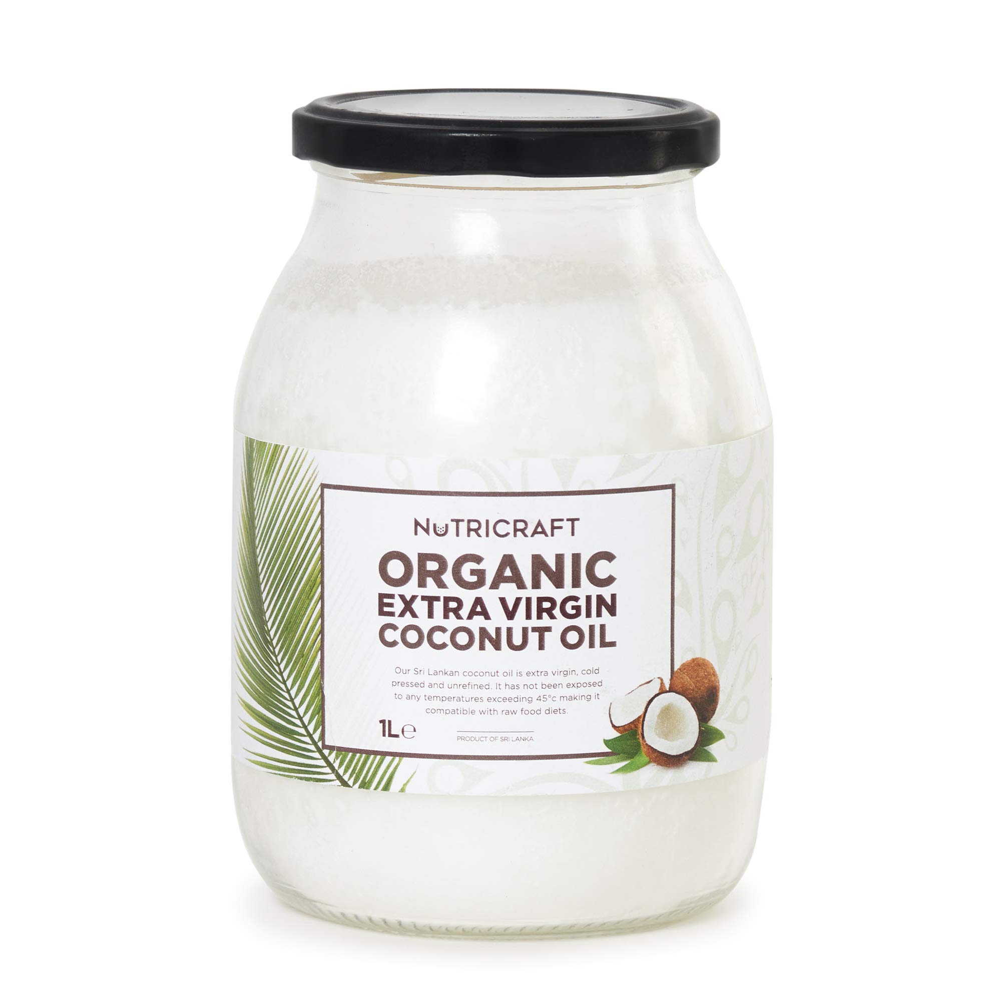 Buy Certified Extra Virgin Coconut Oil by Craft 1L Sri Lanka, Cold