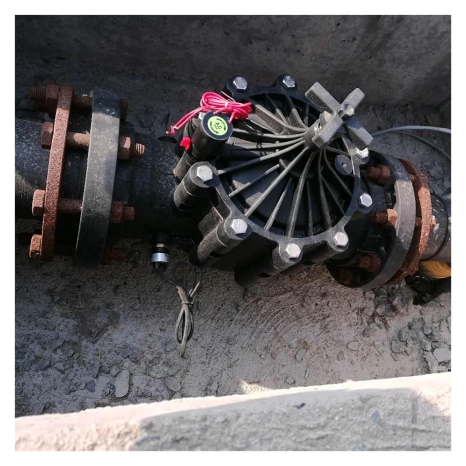Hydrauliczny system nawadniania rolniczego 4 cali, 220 V, 24 V, 12 V, nawadnianie ogrodu, szklarnie, zawór elektromagnetyczny (24 VAC)