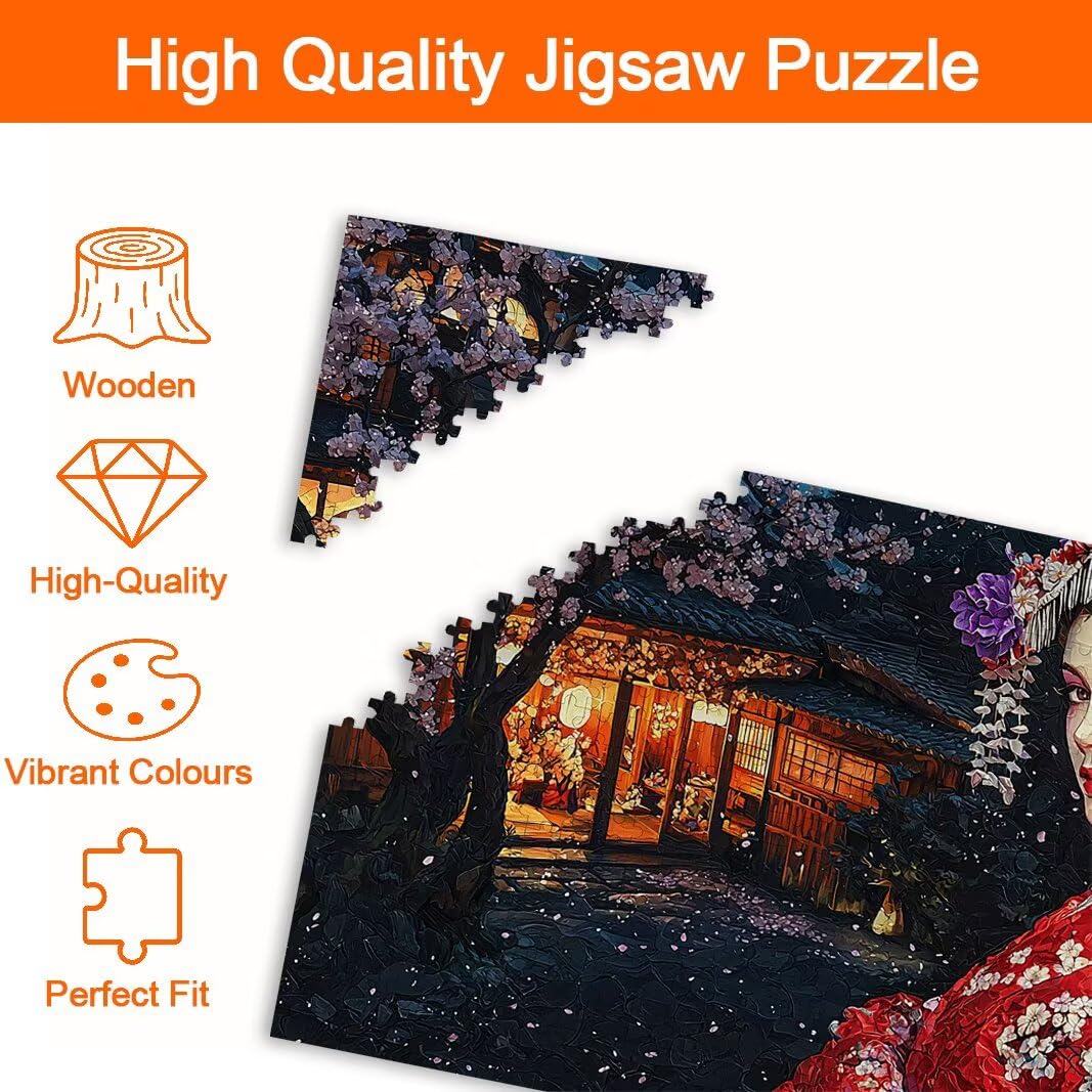 Puzzle Japón, Puzzle 1000 Piezas, Rompecabezas, Regalo Mujer, Decor -8464