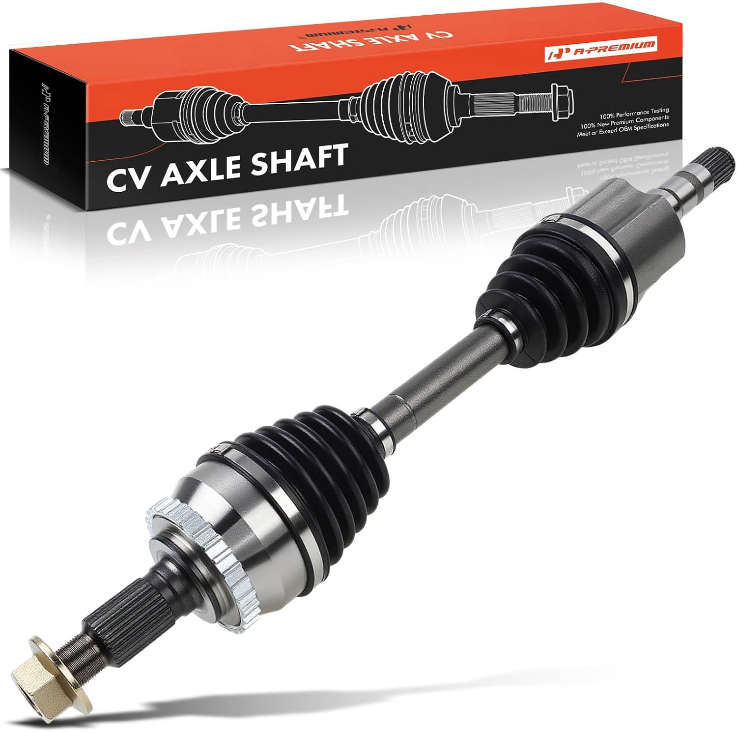 A-Premium CV Axle Shaft Assembly Compatible with Saab 9-5 2002-2009 L4 2.3L, 9-5 2002-2003 V6 3.0L, Front Left or Right, Driver or Passenger Side, Replace# 5390489, 5393020