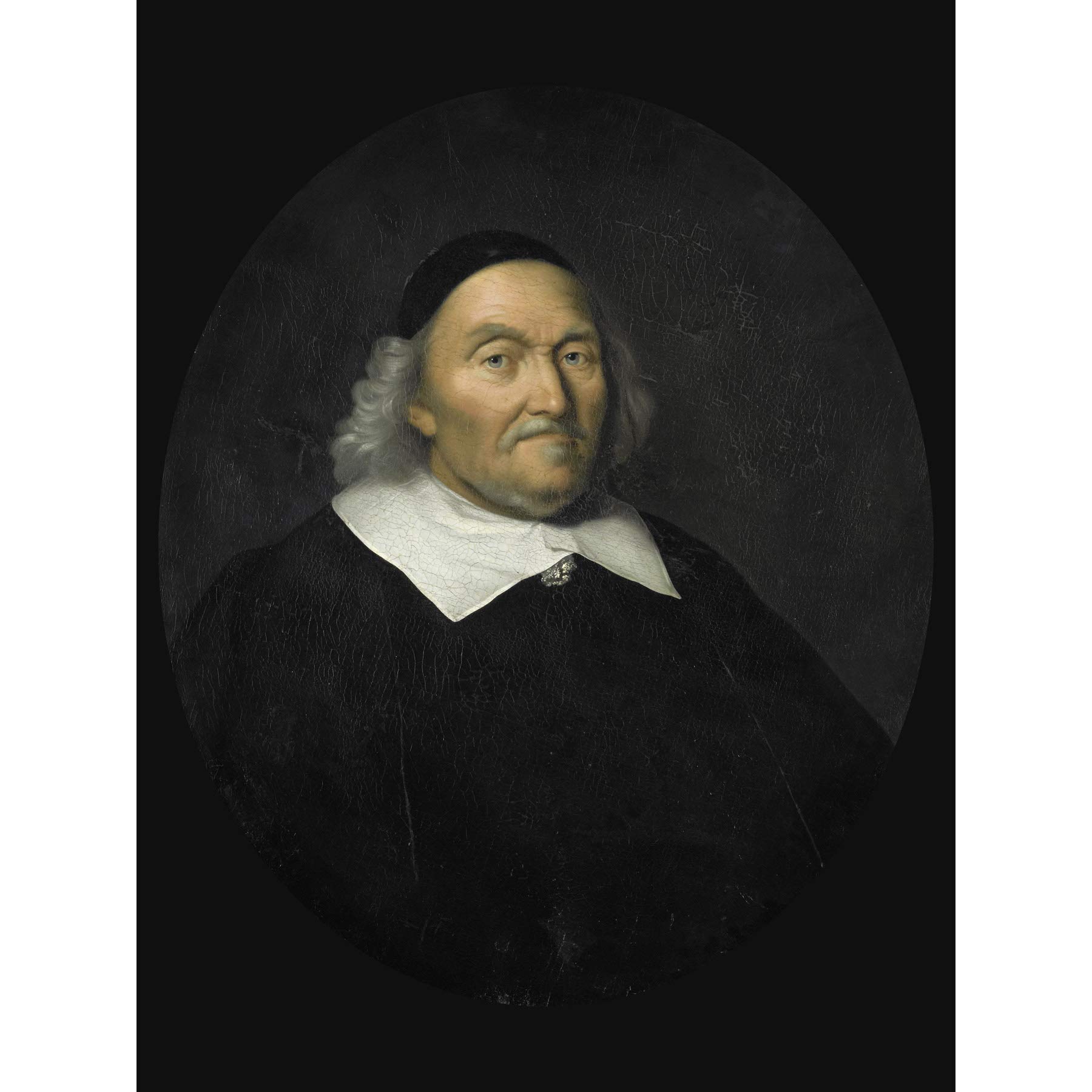 Van Der Werff Portrait Henry Nobel Premium Wall Art Canvas Print 18X24 Inch