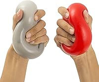 Vista 3 de KELZ KIDZ Pelota antiestrés duradera jumbo para tirar y estirar (paquete de 4) – Gran y divertido juguete para ansiedad de recuerdo de fiesta