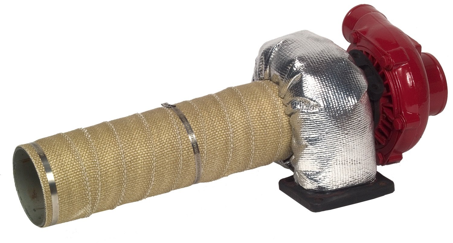 Evita el sobrecalentamiento con Thermo-Tec 15001 kit de aislamiento turbo de 4 cilindros