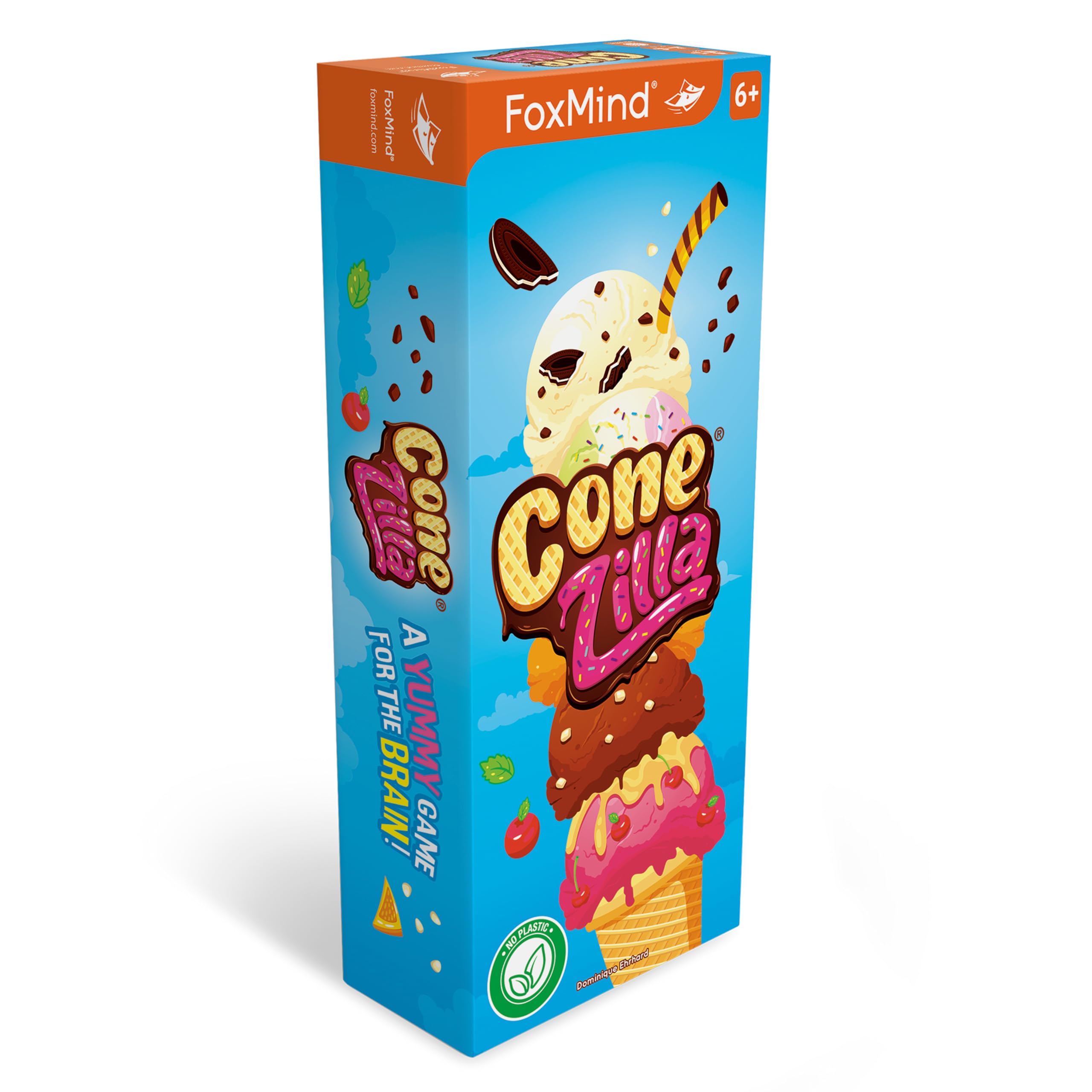 Amazon.com: FoxMind Games: ConeZILLA – Learn Through Play with Ice