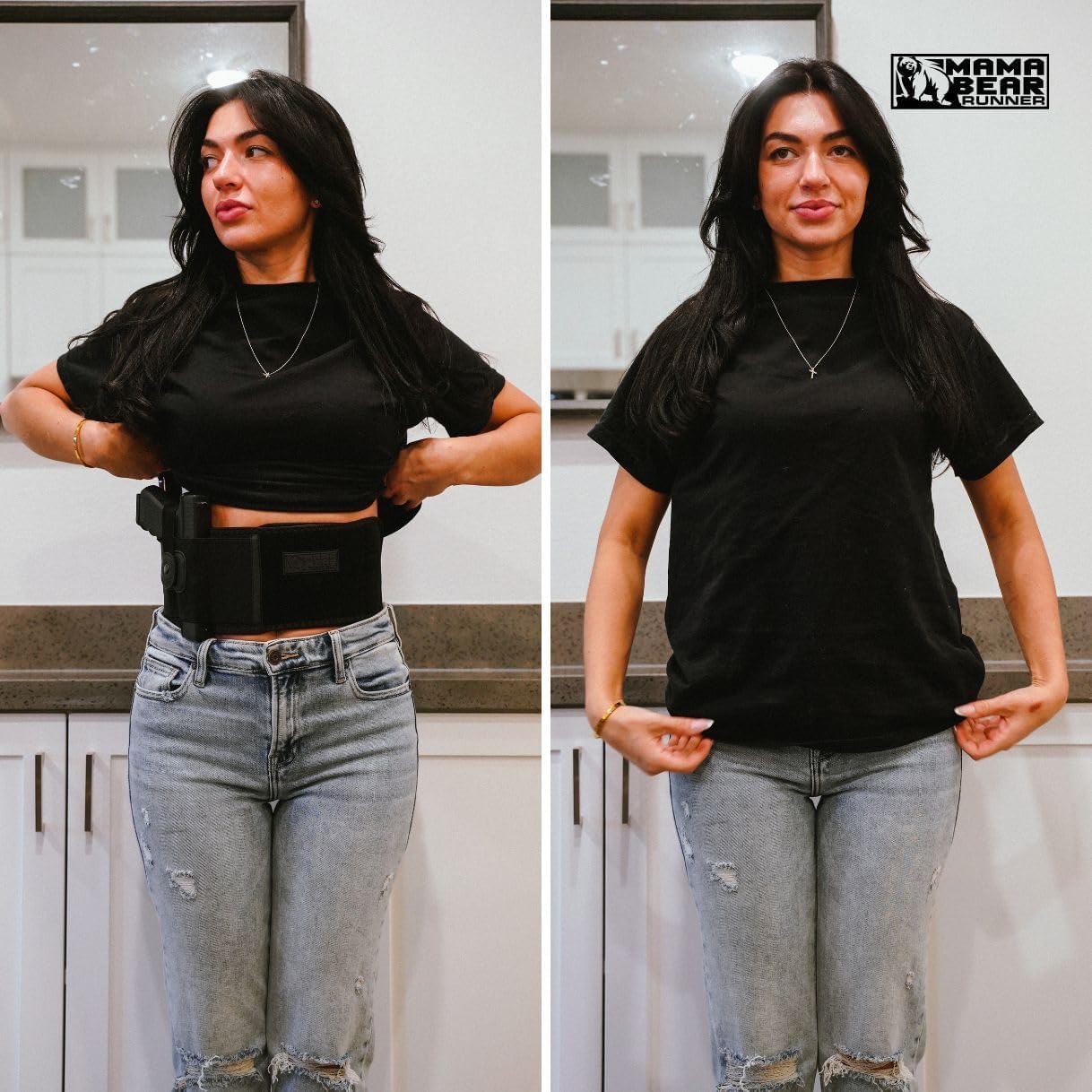 Belly Band Holster for Women with Mag Holder Included - Image 2