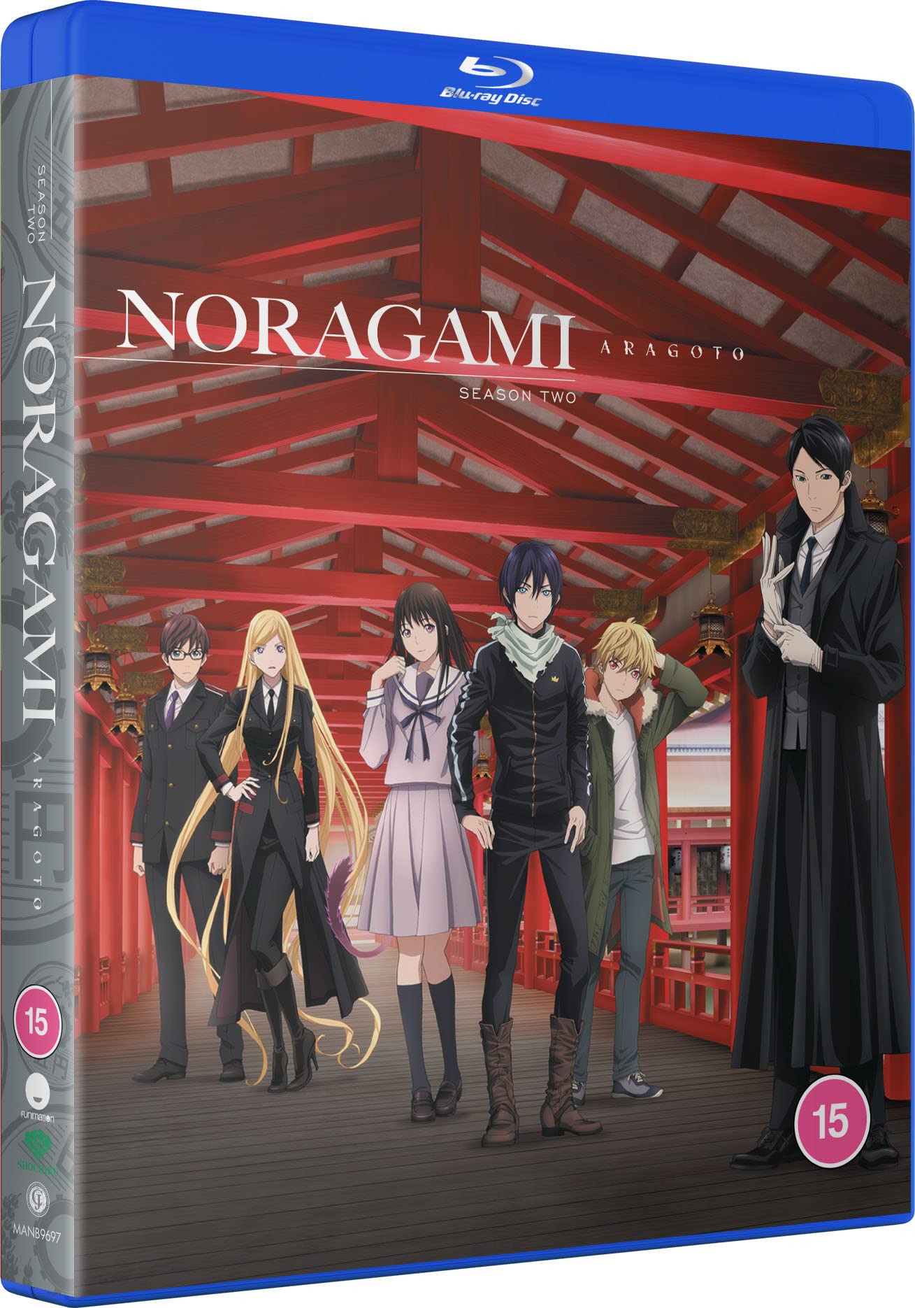 Disco Blu-ray Noragami Aragoto segunda temporada serie de animación