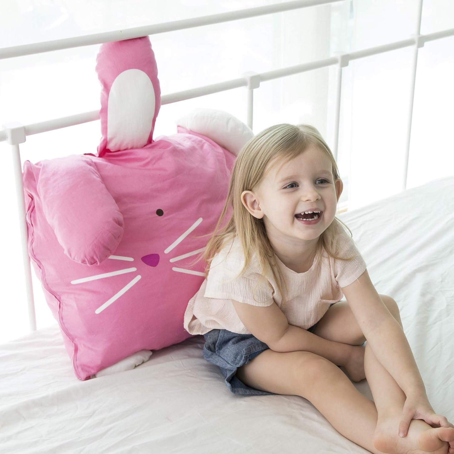 MILO & GABBY The Original Kids Animal Pillowcase, 20x27, Lola Bunny (Model: MN-001)