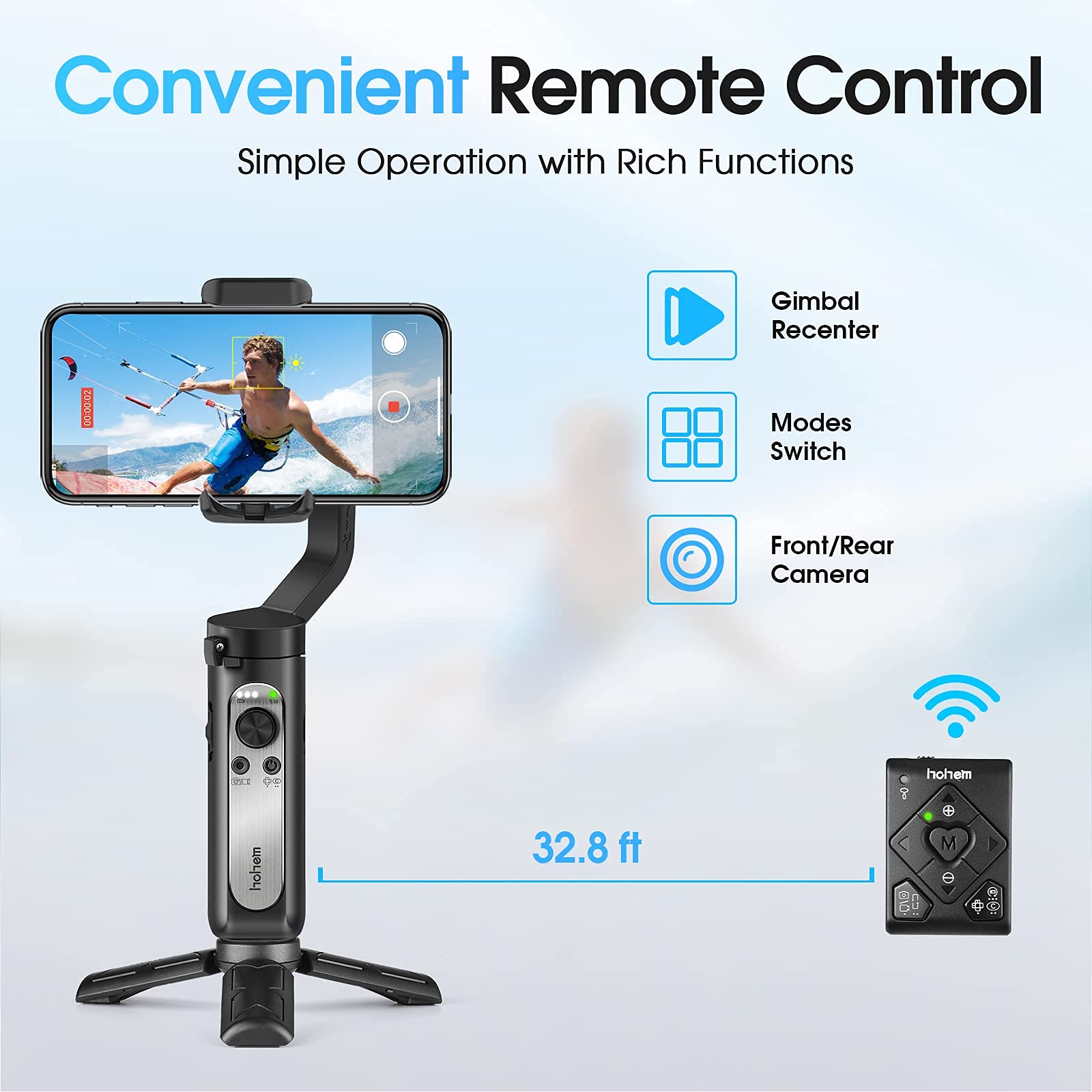 hohem Isteady X2 3-Axis Gimbal Stabilizer for Smartphone-Handheld hohem Isteady X2 3-Axis Gimbal Stabilizer for Smartphone-Handheld