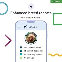 Vista 3 de Prueba de ADN para perros Starter - (Informes de razas y rasgos) - Actualizaciones sin costo