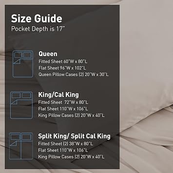 Bedgear Hyper-Linen Bed Sheet Set - Breathable and Quick-Drying - Silky-Smooth Bedding Alternative - Includes Fitted Sheet, Flat Sheet, and 2 Pillowcases - Queen - Medium Beige