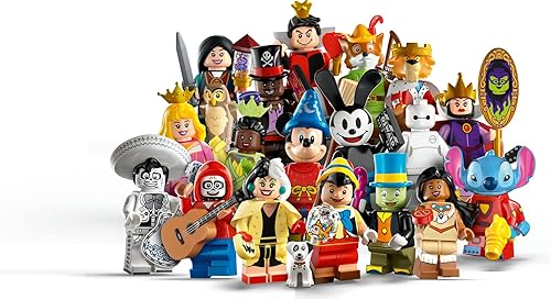 Miniatura 5 de LEGO Minifigures Disney 100 71038, figuras coleccionables de edición limitada para celebración de Disney 100, regalo para animar a los niños a