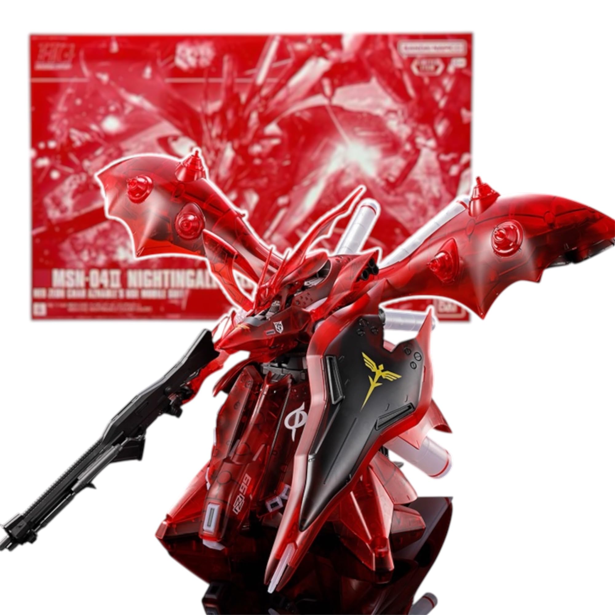 【新品未開封】HG 1/144 NIGHTINGGALEナイチンゲール HGUC 1/144 Nightingale (Clear Color)