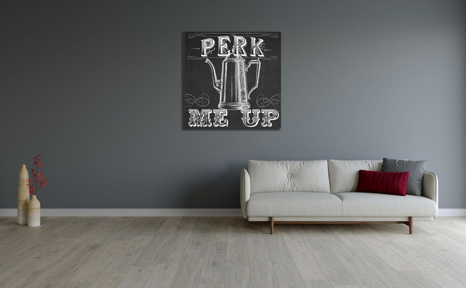 ArtDirect Kitchen Sass III 36x36 Huge Gallery Wrapped Canvas Museum Art by Vess, June Erica