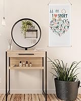 Vista 4 de Healthy Sports Hanging Earrings Organizer, Earring Holder Holds Up To 330 Pairs, Decorative Earring Hanger Earring Display Jewelry Organizer for