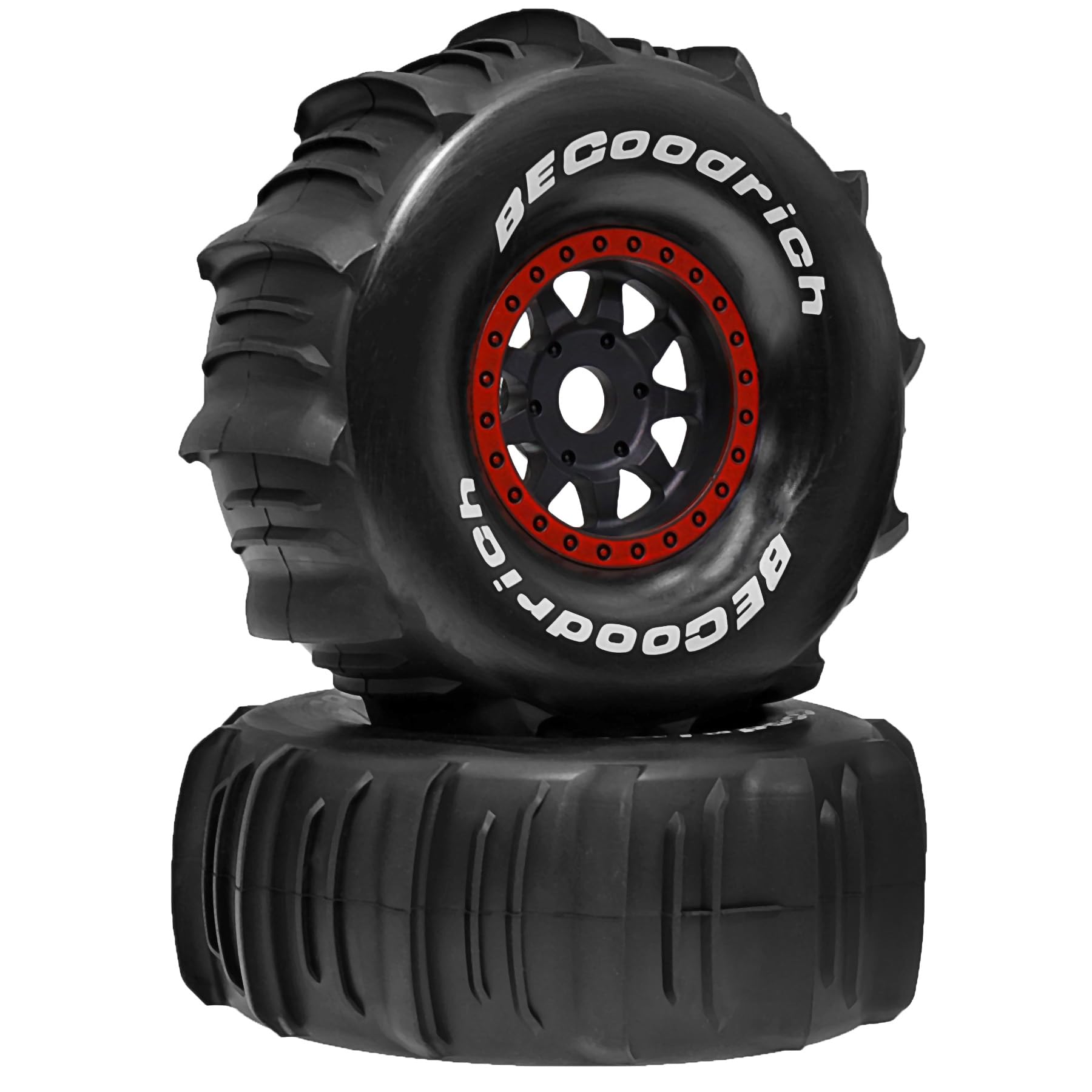 Photo 1 of 1/7 1/8 RC Desert Racer 17mm hex Wheels with Paddle Tires OD 140mm for TRX UDR 85086-4 ARRMA Mojave EXB YK4072 4073 YKDF7 TB7 Traxxas Arrma Typhon 3S 6S Losi HPI (2pcs)