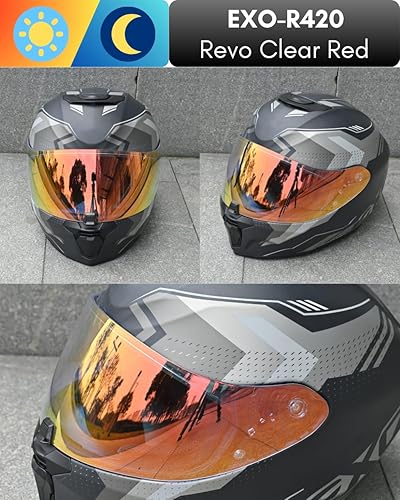 Miniatura 4 de Protector de visera de casco de motocicleta de repuesto para visera R420, resistente al desgaste, resistente al viento, protección solar, accesorios