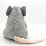 Cute Simulation Mouse Plush Toy Realistic Lifelike Rat Stuffed Animal Model Doll Gift Collection for Kids