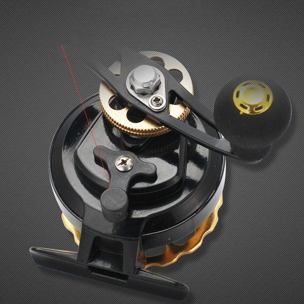 Ruota da pesca Ghiaccio Pesca anteriore Bobina Valvola Sea asta