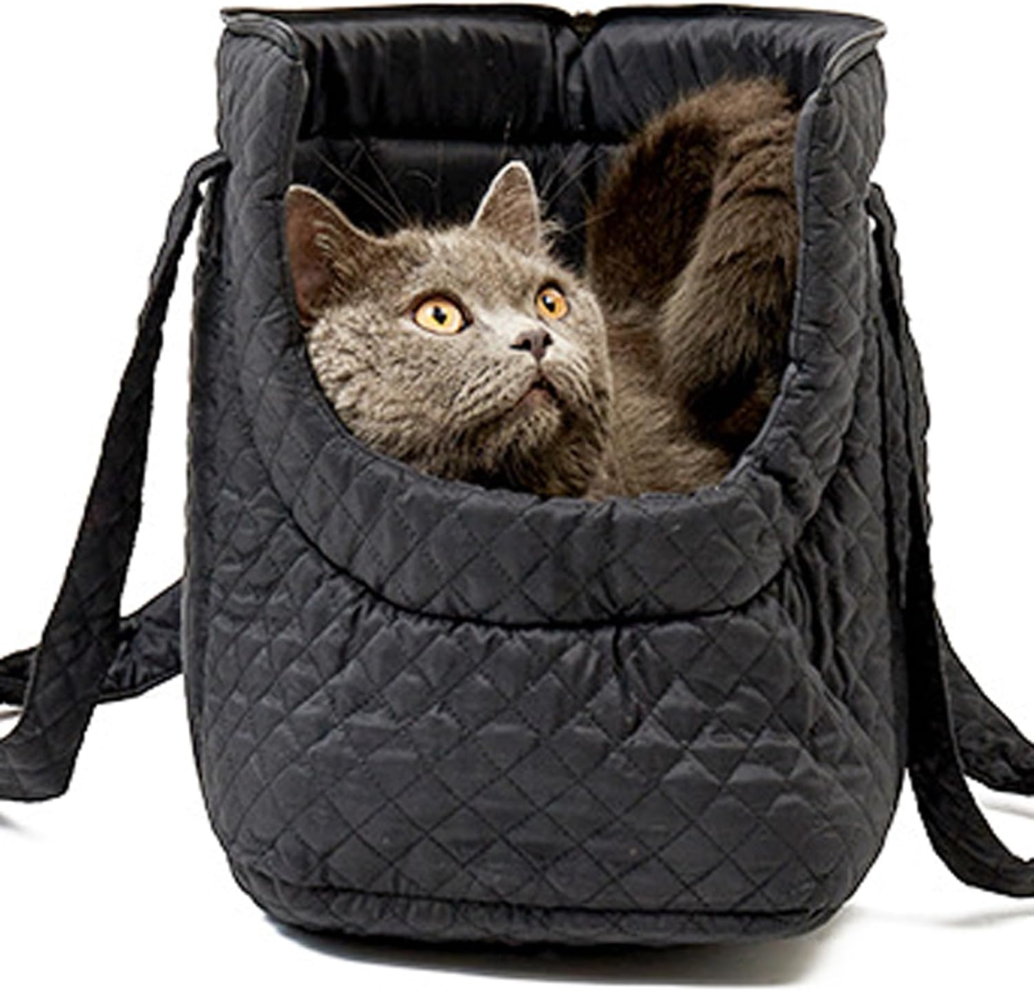 Genérico Pet Purse - Small Cotton Cat Carrier for Small Dogs - Portable Winter Dog Carrier with Pocket for Dogs, Puppies and Cats