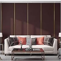 Vista 7 de Papel tapiz autoadhesivo extraíble, paneles de pared para despegar y pegar, cubierta inferior autoadhesiva de papel de aluminio, papel tapiz Negro