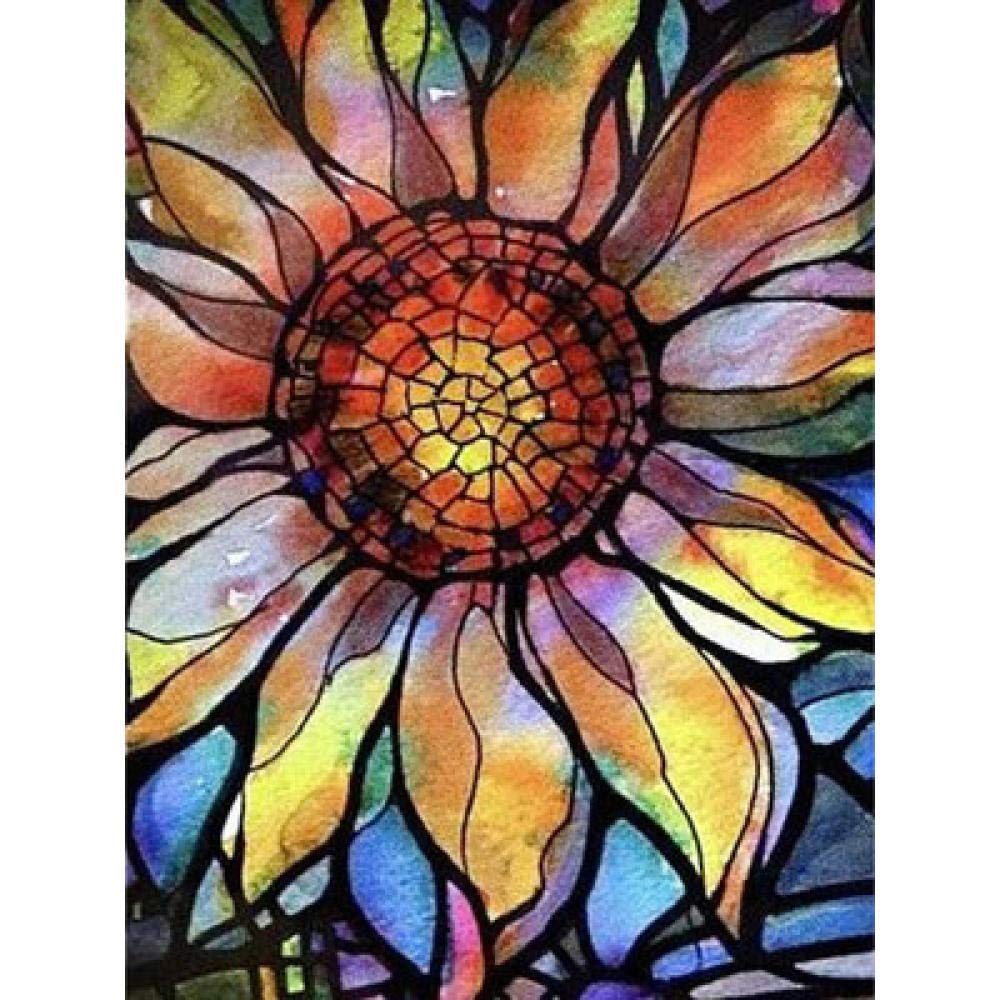 Peinture diamant 5D kit mosaïque tournesol pour créer vos souvenirs en famille
