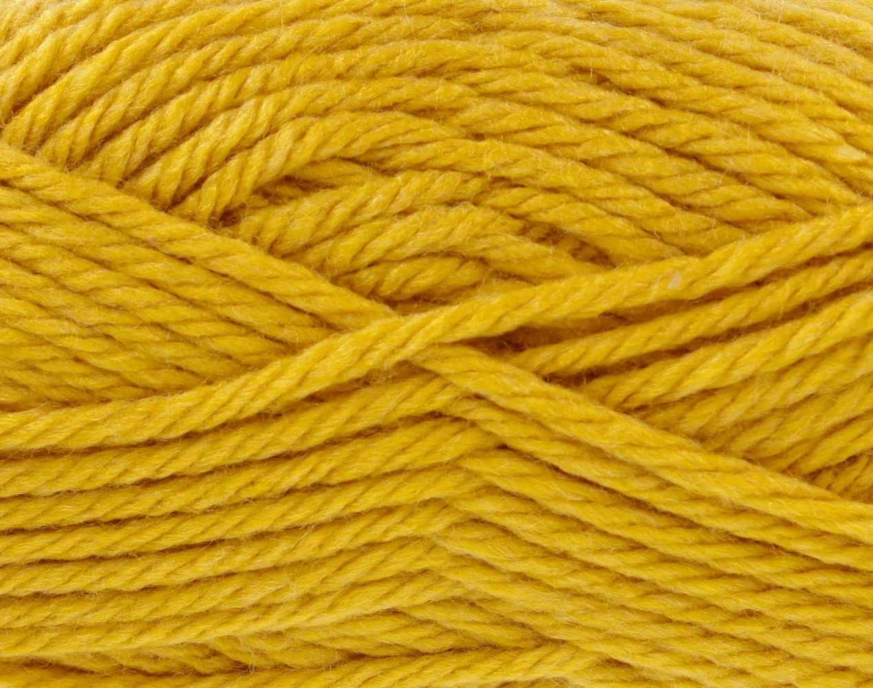 King Cole 643121 Big Value Super Chunky Mustard Yarn - 81M, 100g