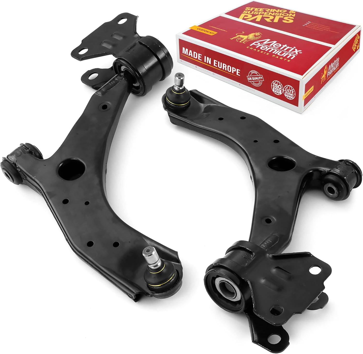 Metrix Premium Chassis Parts Front Left & Right Lower Control Arm with Ball Joint Kit
