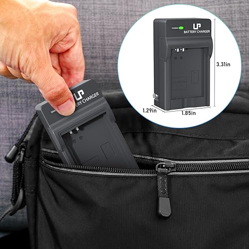 Miniatura 7 de LP Paquete de cargador de batería EN-EL12, paquete de 2 baterías de 1500 mAh para Nikon Coolpix A1000, B600, Coolpix AW130, A900, W300, S1200pj,