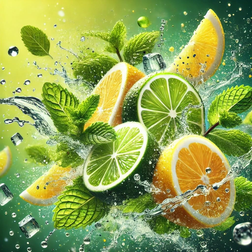 Moon - Limette-Zitrone-Minze Aroma Konzentrat - Vegan - Sasami - 100ml