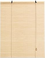 Vista 1 de Persianas de bambú para ventanas y patio al aire libre, tamaño personalizado, protección de privacidad, fácil instalación, persianas duraderas