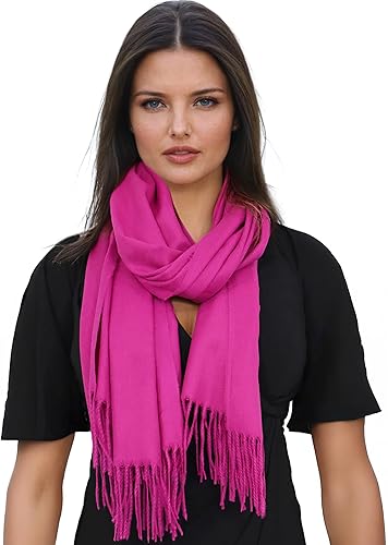 Ocomfly 100% Pashmina Scarf for Women - Premium Womens Scarves