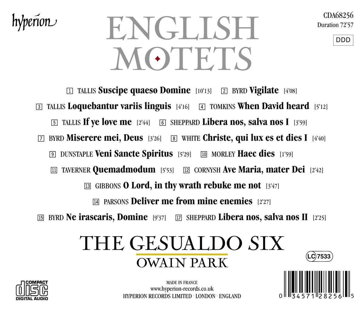 Motets de la Renaissance Anglaise