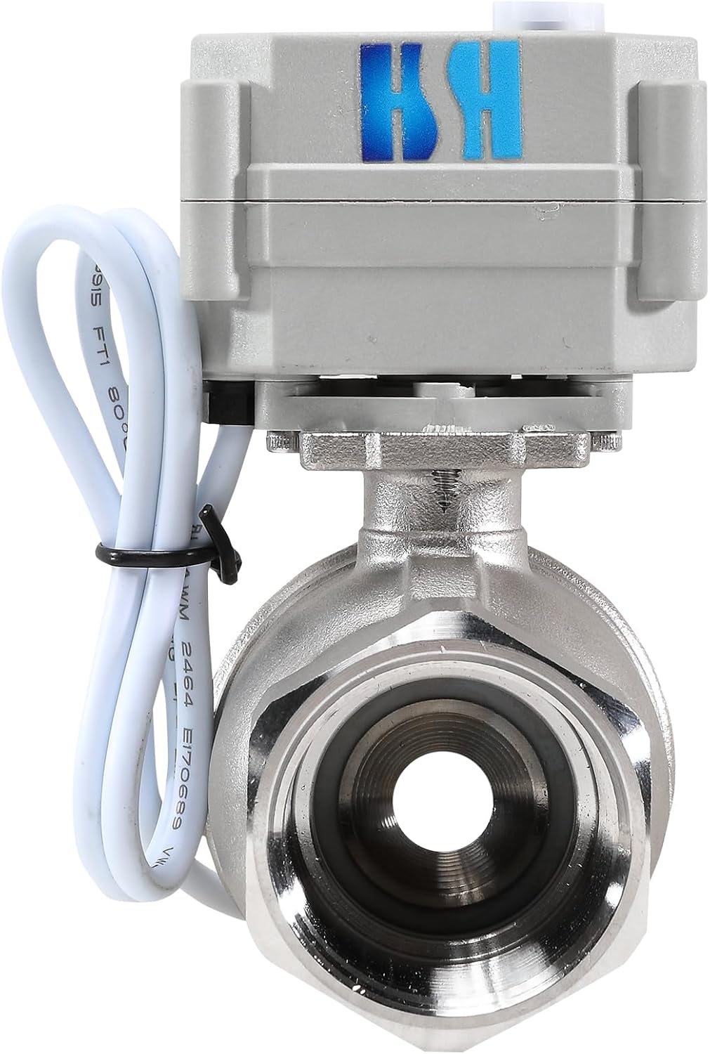 1-1/4" DN32 NPT 2 Way 12VDC 24VAC 24VDC Stainless Steel 304 Normally Closed 2 Wires Electrical Motorized Ball Valve