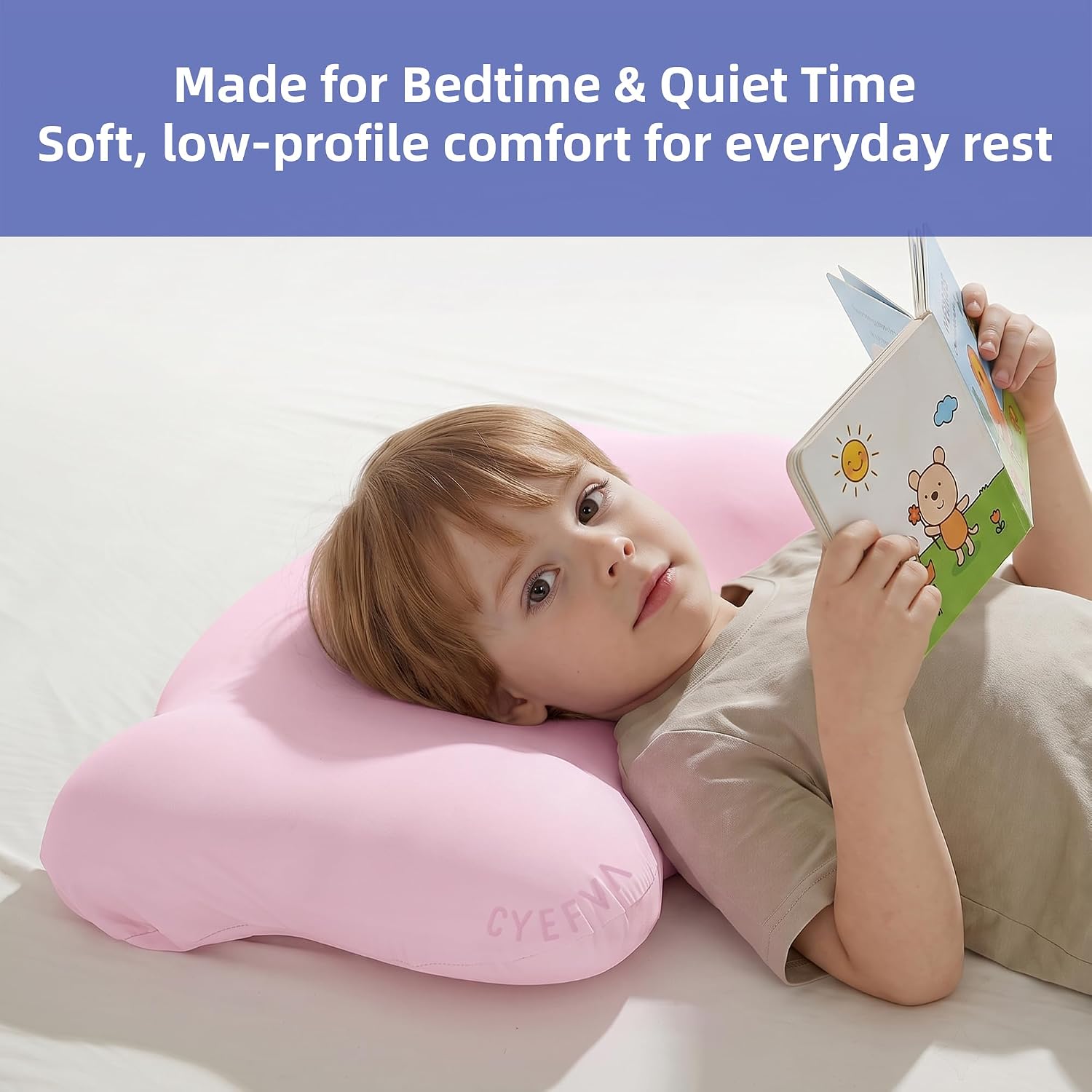 Toddler Pillow, Memory Foam Pillows, 11x19 Kids Pillow, Small Pillow