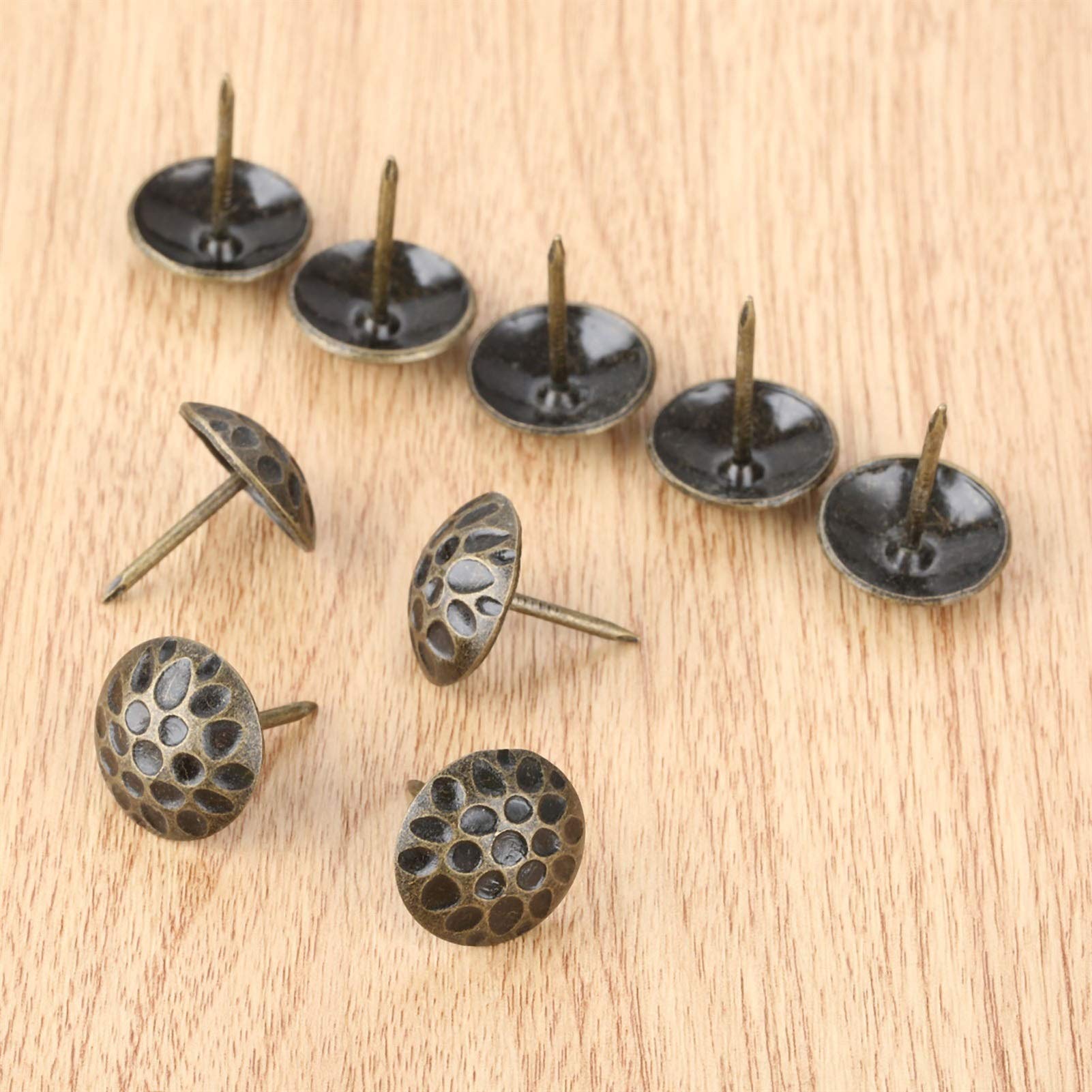 10 pièces 19 * 20mm punaises en Bronze Bijoux boîte Bois matériel de Meubles adapté au Bureau l'école