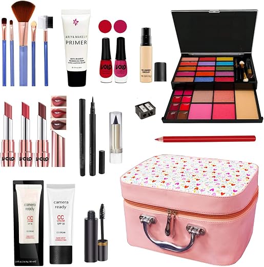 G4U All In One Makeup Kit For Women, Best Cosmetices Gift For Girlfriend & Wife 12J2021A18