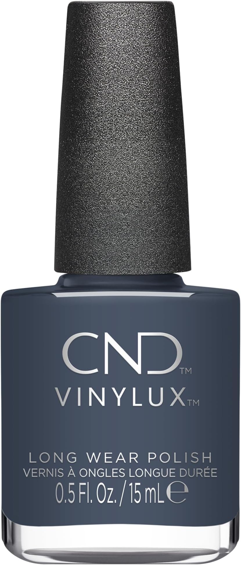 Vinylux Longwear Blue Nail Polish, Gel-like Shine & Chip Resistant Color, Denim Patch #226, 0.5 Fl Oz