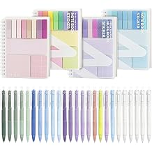 30-Piece Journaling Kit for Women, A6 Spiral Notebook Stationery Set