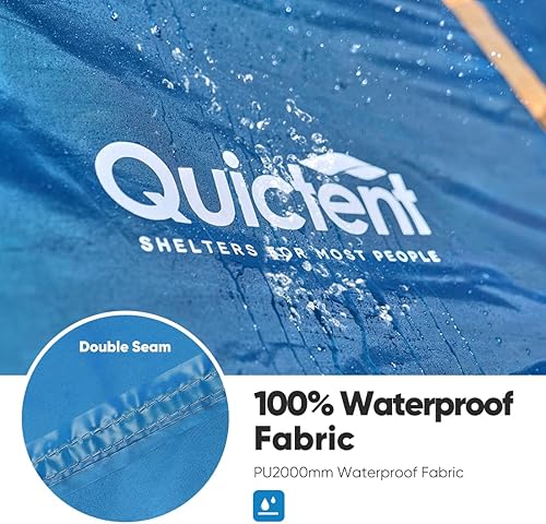 Miniatura 6 de Quictent Tienda de campaña para camioneta de 5.5-5.8 pies6.0-6.3 pies6.4-6.7 pies8.0-8.2 pies5.0-5.2 pies, impermeable PU2000mm capacidad de dormir