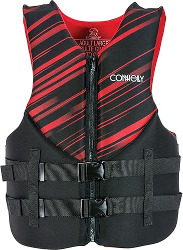 Connelly Chaleco Promo Neo para Hombre - Rojo, XXL