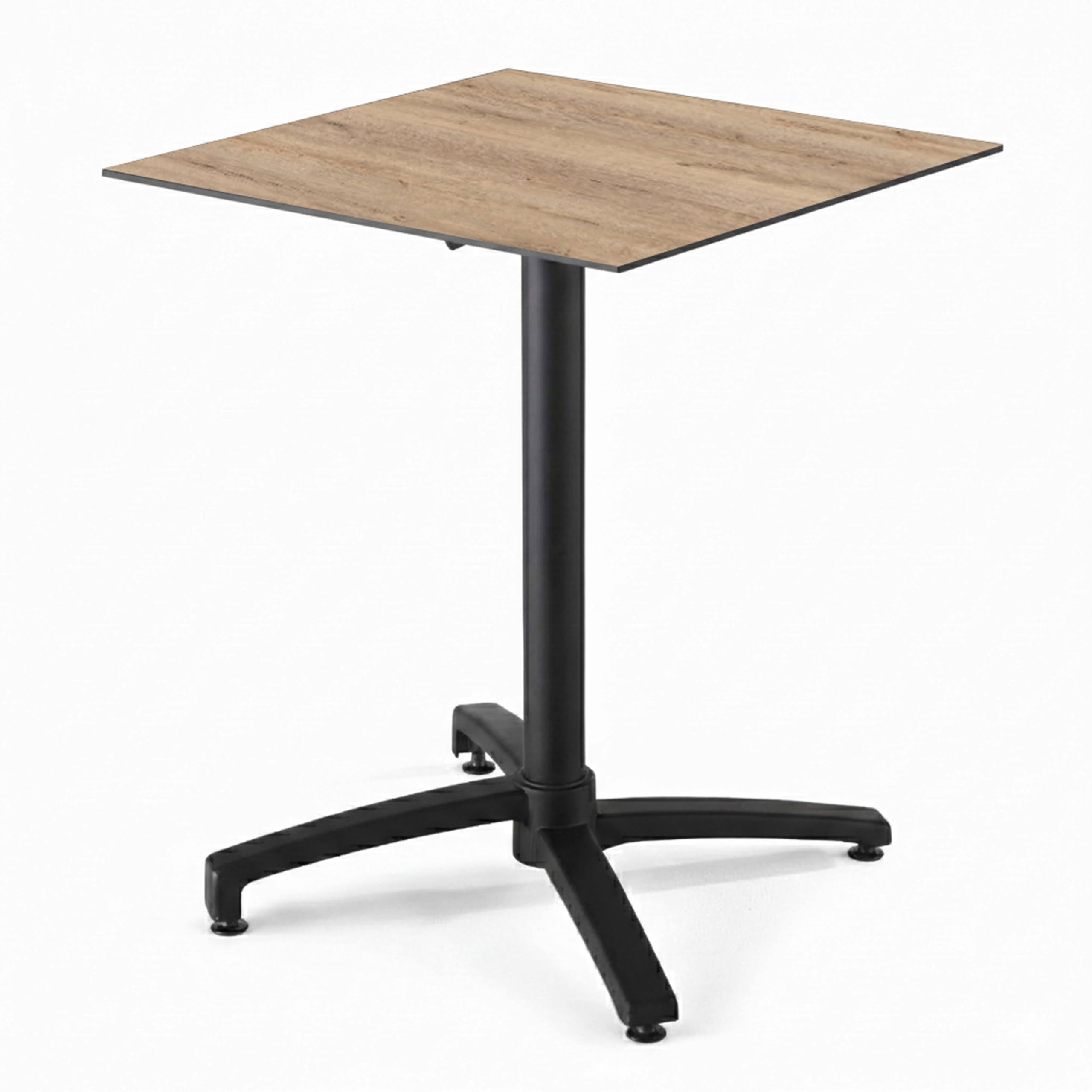 Oviala Plateau de Table stratifié 60x60 cm chêne Brut