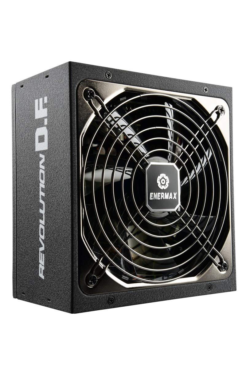 Enermax Revolution D.F. 850W (ERF850EWT) Alimentatore PC ATX 850W, 80 Plus Gold, Totalmente Modulare Nero