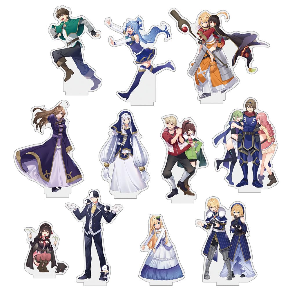 このすば　この素晴らしい世界に祝福を！　ジオラマ アクリルスタンド セット Amazon.co.jp: 限定品 このすば この素晴らしい世界に祝福を